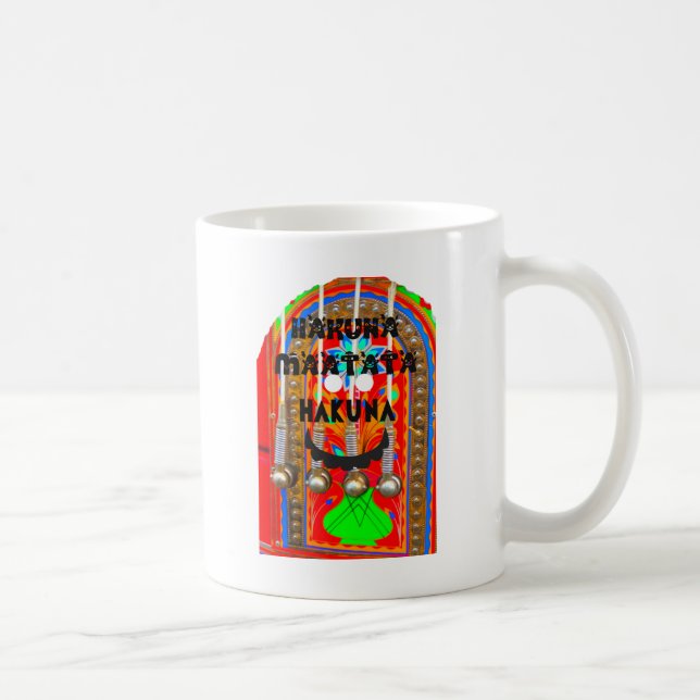 Samba Carnival colours Hakuna Matata blings.png Coffee Mug (Right)