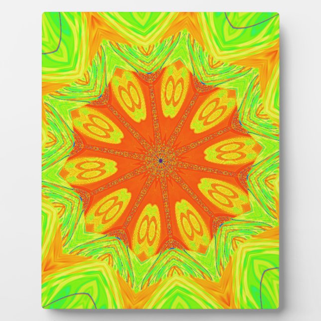 Samba Motif Art Print Plaque (Front)