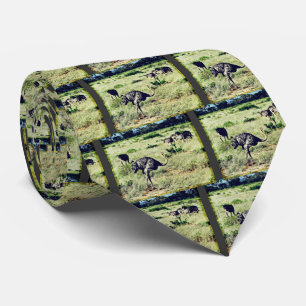 Samburu Ostriches Tie