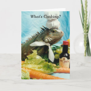 Same Chef Greeting Card