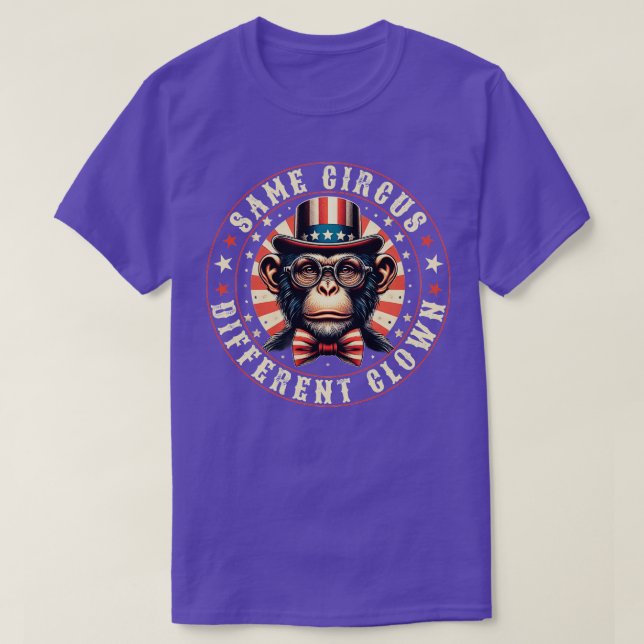 Same Circus Different Clown T-Shirt (Design Front)