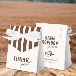 Same Cowboy Forever Bachelorette Weekend Favour Box