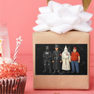 Same Different Costume Rectangular Sticker