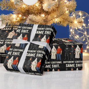 Same Different Costume Wrapping Paper