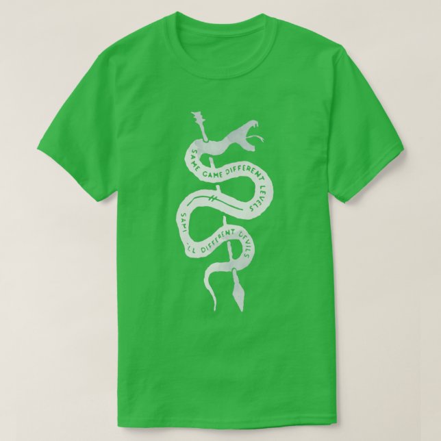 Same game different levels same hell different dev T-Shirt (Design Front)