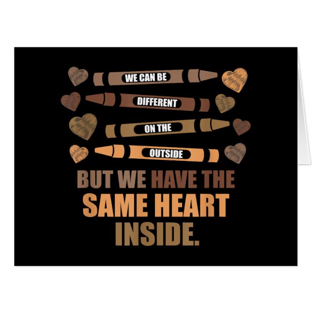 Same Heart Black History Month African American (Front Horizontal)