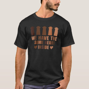 Same Heart Black History Month African American 2 T-Shirt