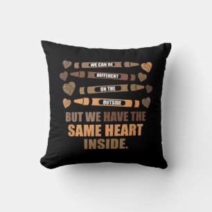 Same Heart Black History Month African American Cushion