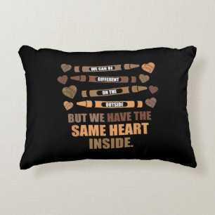 Same Heart Black History Month African American Decorative Cushion