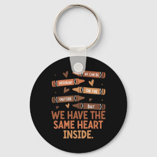 Same Heart Black History Month African American Wo Key Ring