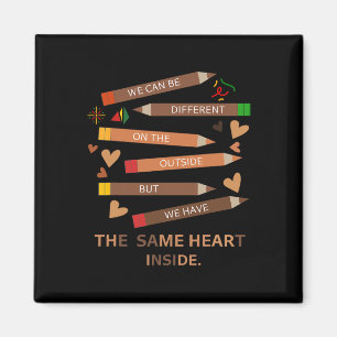 Same Heart Black History Month Magnet