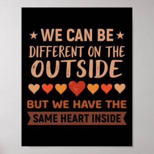 Same Heart Equality Black History Month African Am Poster