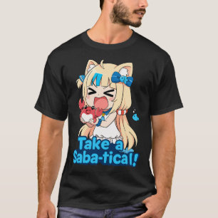 Sameko Saba Vtuber "Take a Saba-tical!" Mario Part T-Shirt