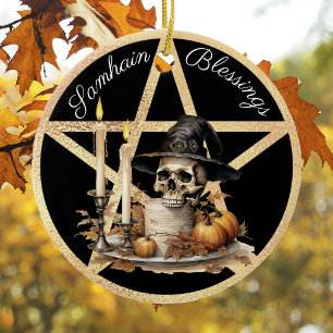 Samhain 1 ceramic tree decoration