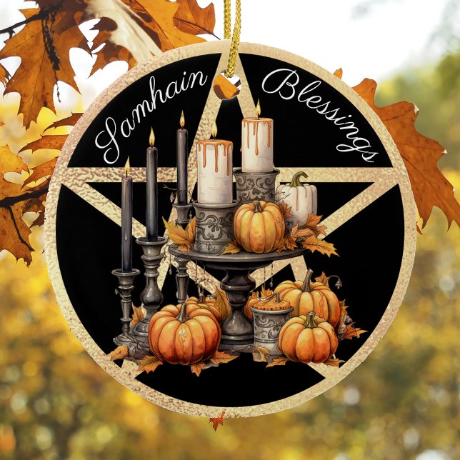 Samhain 1 ceramic tree decoration (Creator Uploaded)