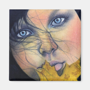 Samhain fairy beauty Magnet