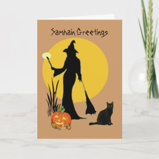 Samhain Greetings Card