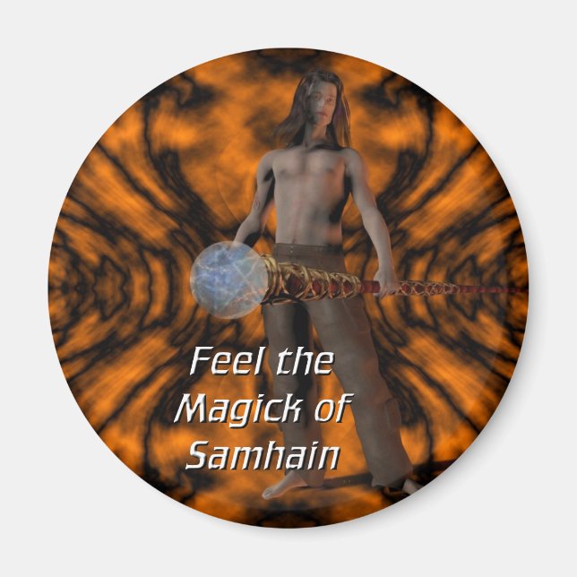 Samhain Magick Magnet (Front)