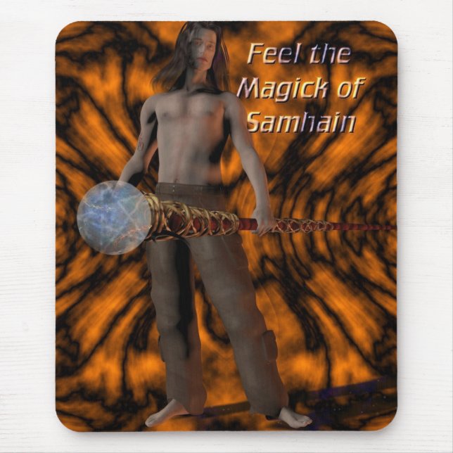 Samhain Magick Mouse Pad (Front)
