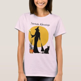 Samhain Moon Witch- T-Shirt