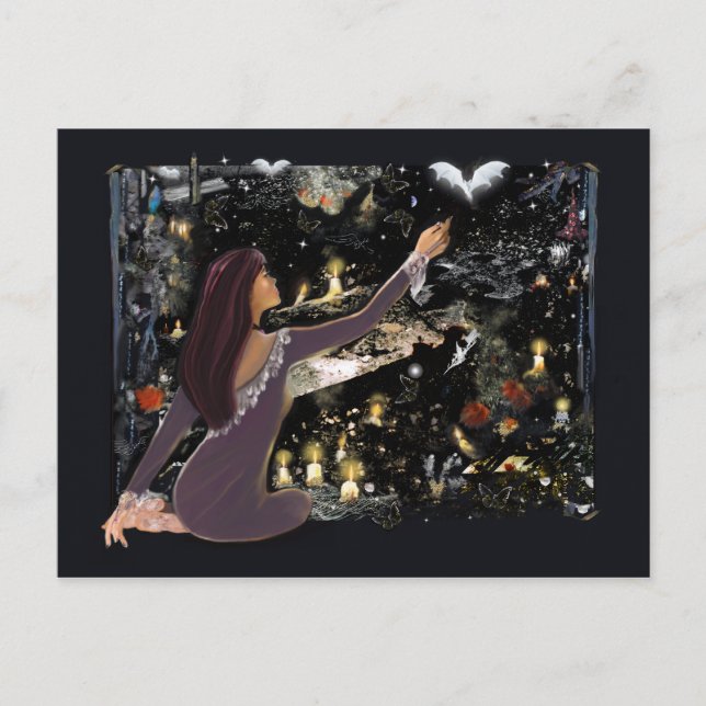Samhain Mystique! Postcard (Front)