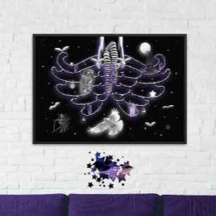 Samhain Night print. Poster