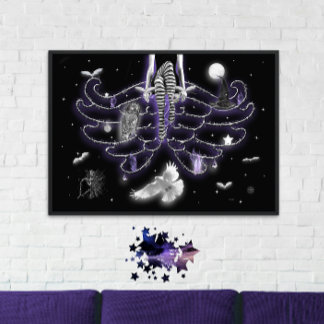 Samhain Night print. Poster