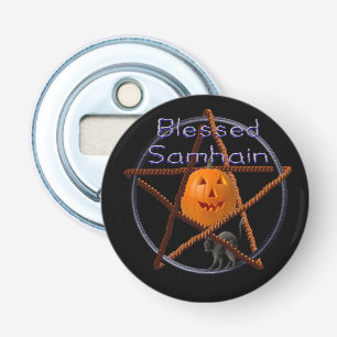 samhain pentacle bottle opener