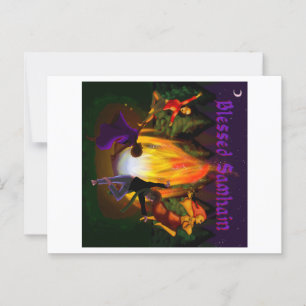Samhain Postcard