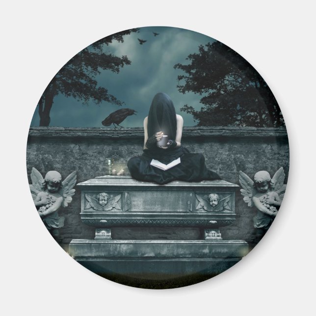 Samhain Ritual Magnet (Front)