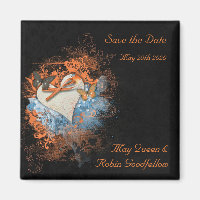Samhain Wedding Pagan Save the Date Magnet