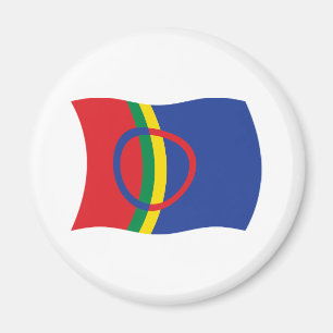Sami People Flag Magnet