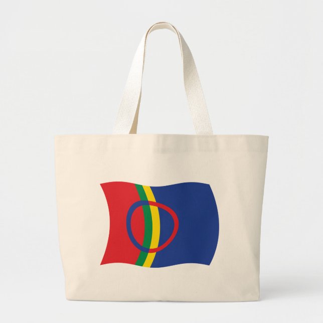 Sami People Flag Tote Bag (Front)