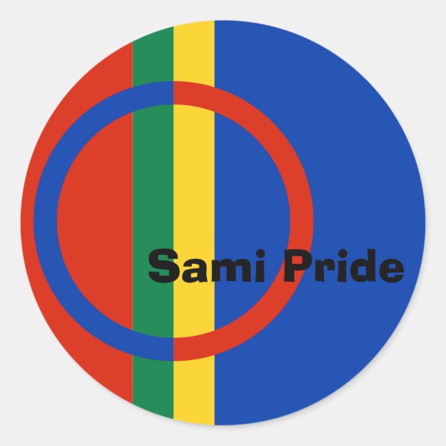 Sami Pride Sticker (Front)