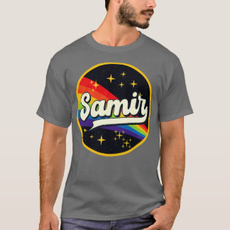 Samir Rainbow In Space Vintage Style T-Shirt
