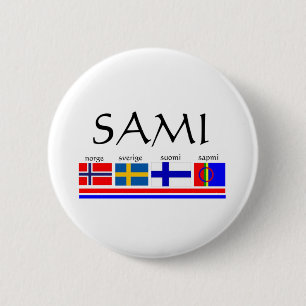 samiwithflags 6 cm round badge