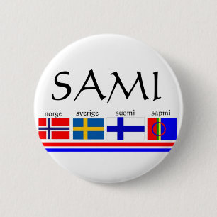 samiwithflags 6 cm round badge