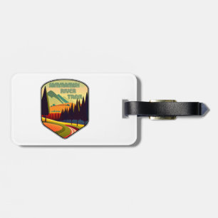 Sammamish River Trail Washington Colors Luggage Tag