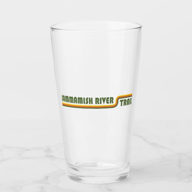 Sammamish River Trail Washington Glass (Front)