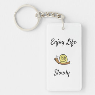 Sammy The Cartoon Snail Key Ring