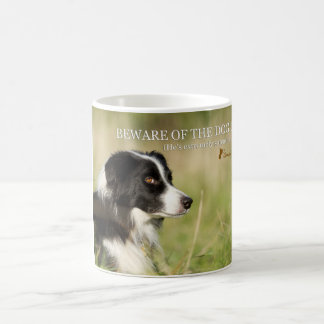 Sammy the sarcastic Border Collie Coffee Mug