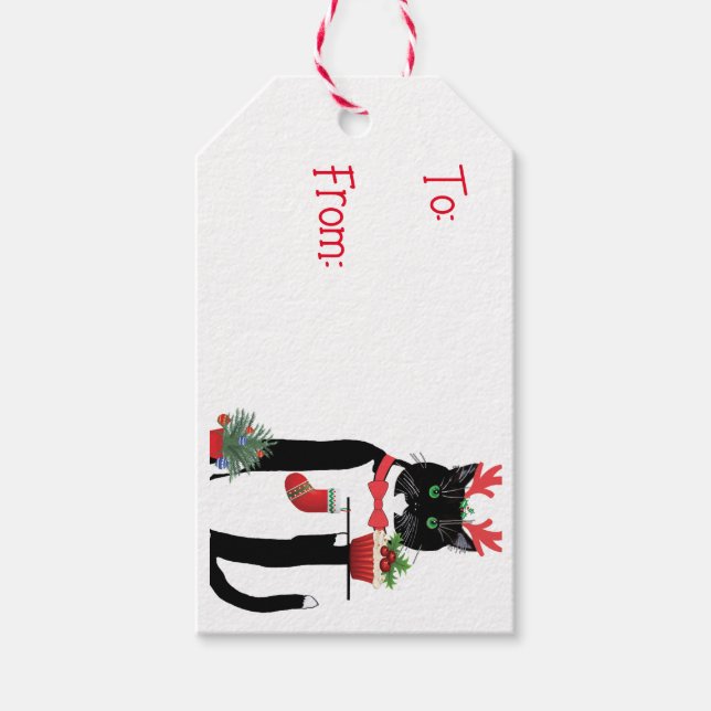 Sammy the Server, Custom Gift Tags (Front)