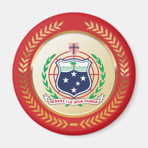 Samoa Coat of Arms Magnet