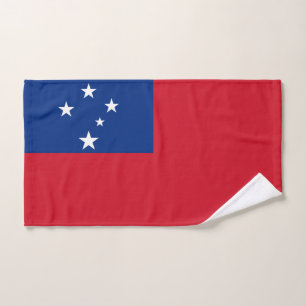 Samoa Flag Bath Towel Set