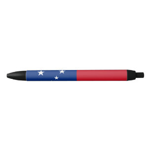Samoa Flag Black Ink Pen