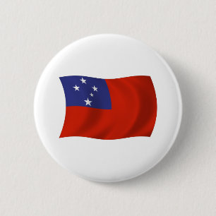 Samoa Flag Button