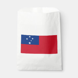 Samoa Flag Favour Bags