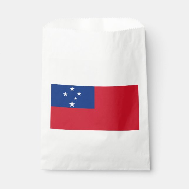 Samoa Flag Favour Bags (Front)