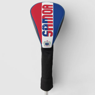 Samoa Flag Gorgeous Patriotic Golf Head Cover