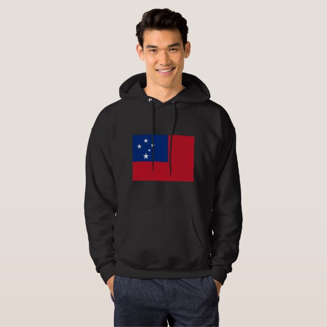 Samoa Flag Hoodie (Front Full)